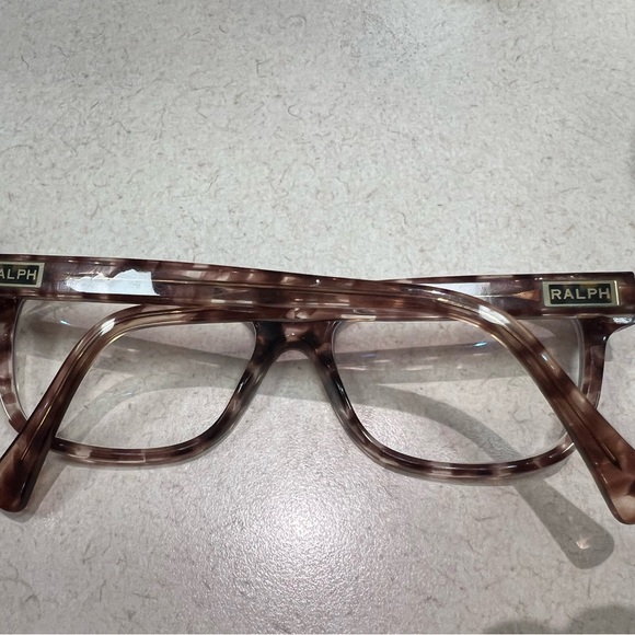 Ralph Lauren Women's Brown Patterned Glasses - Picture 8 of 8